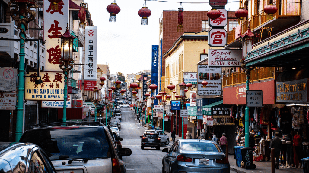 a china town