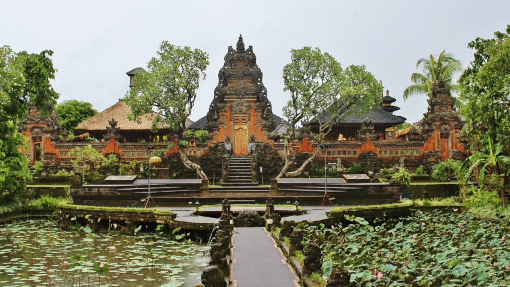 a temple in bali