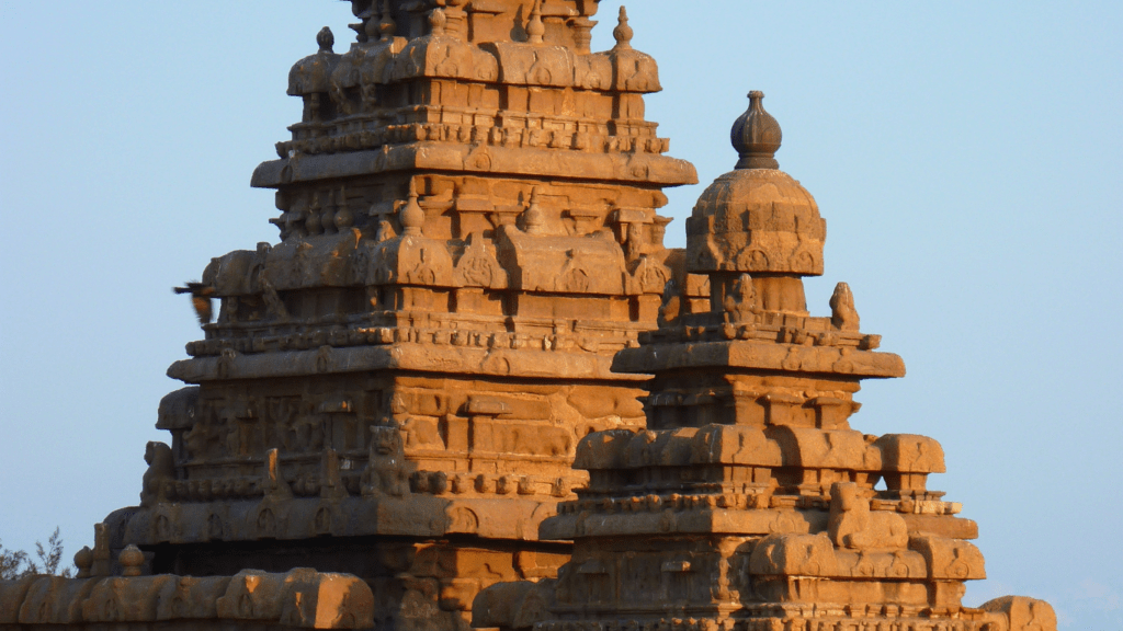 a temple building