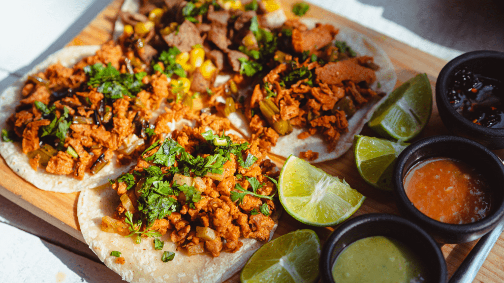 a tacos plate