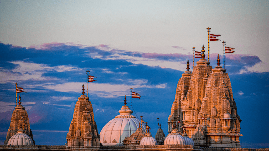 a temple building