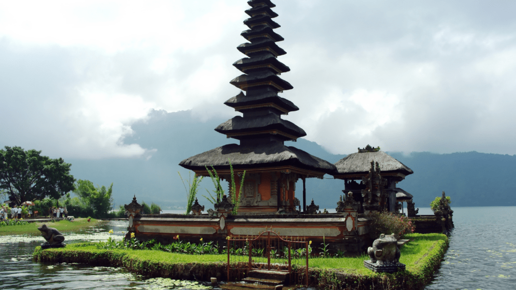 a temple in bali