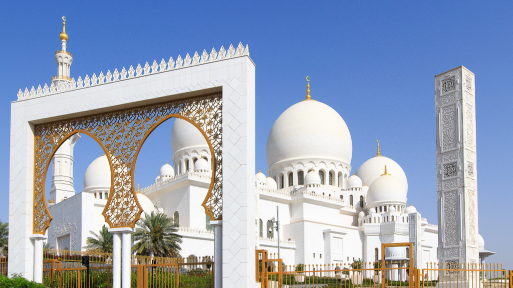 sheikh zayed grand mosque, abu dhabi, united arab emirates