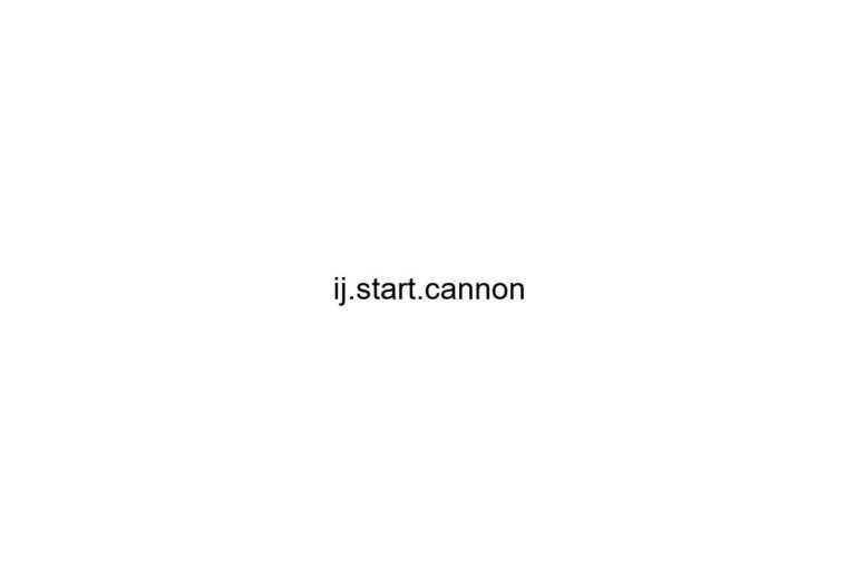 ij start cannon