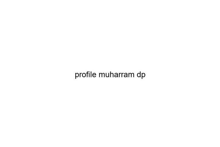 profile muharram dp