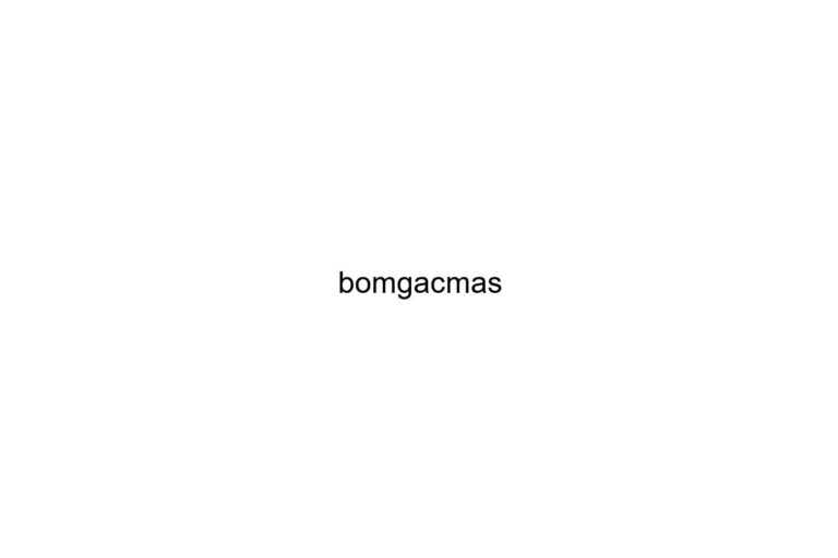 bomgacmas