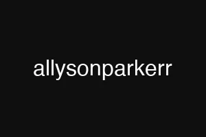 allysonparkerr