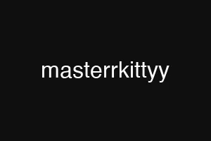 masterrkittyy