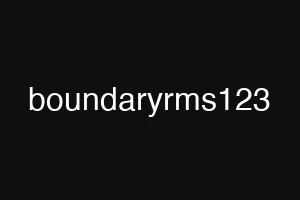 boundaryrms123