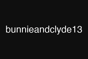 bunnieandclyde13